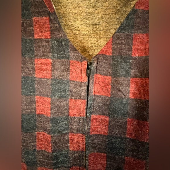 Gingham Print Unique Vintage Dress-Various sizes - Picture 3 of 11